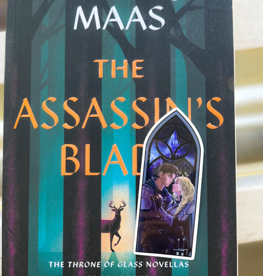 Sam and Celaena Window Stickers