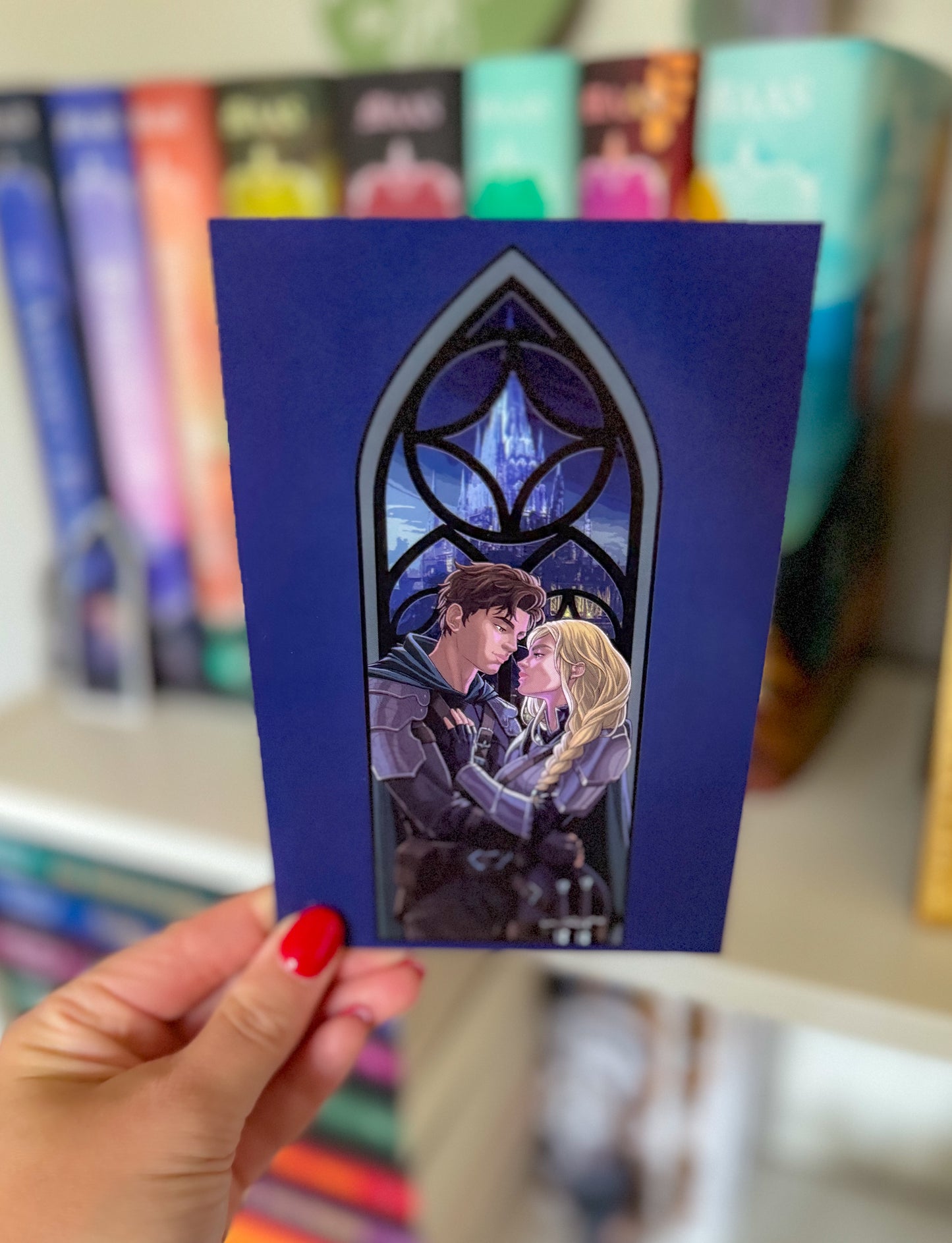 Sam and Celaena Window Print