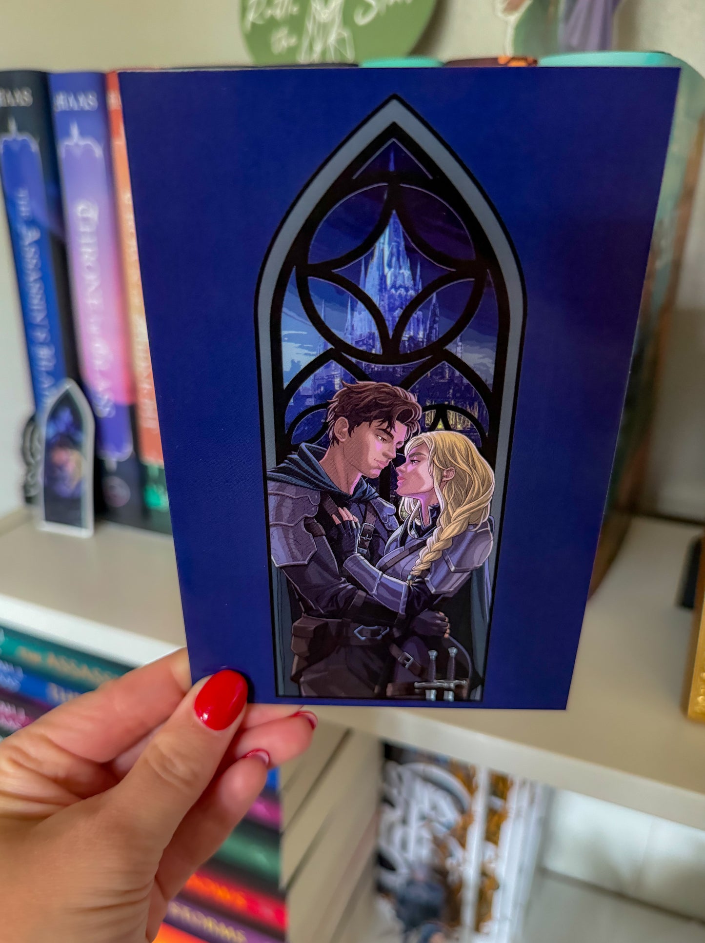 Sam and Celaena Window Print
