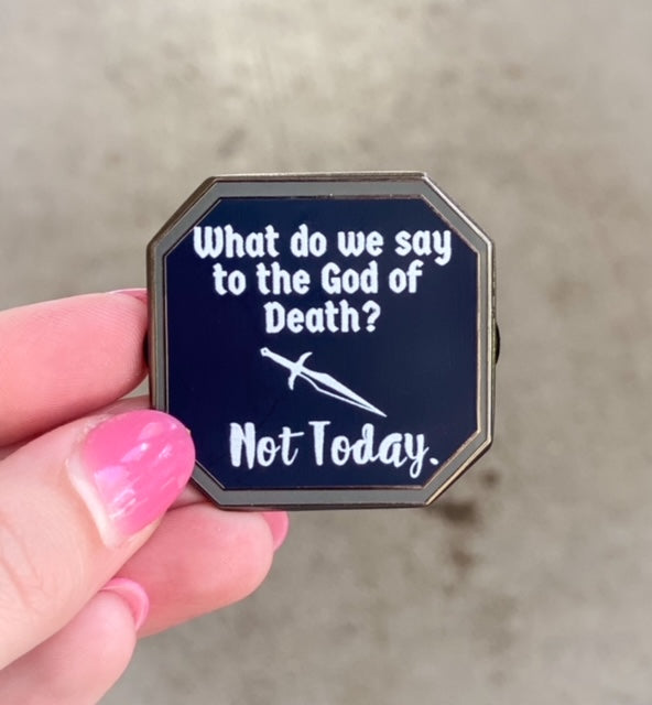 Not Today Mini Pin