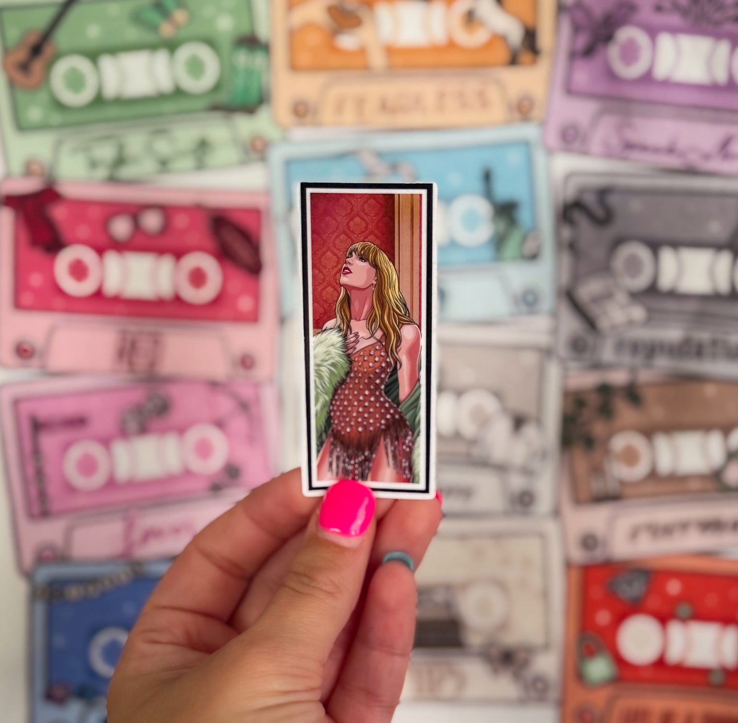 All Eras of Taylor Stickers