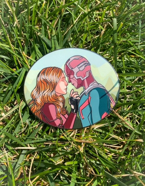 Wanda & Vision head touch