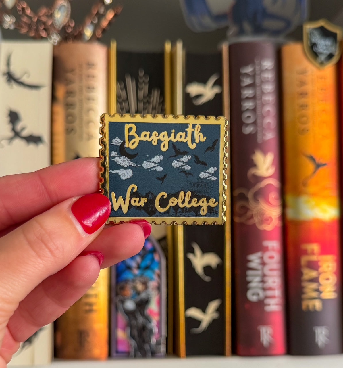 Basgiath Stamp Mini Pin