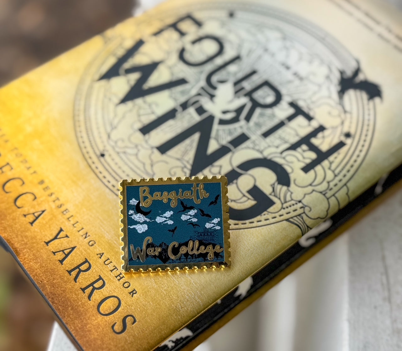 Basgiath Stamp Mini Pin