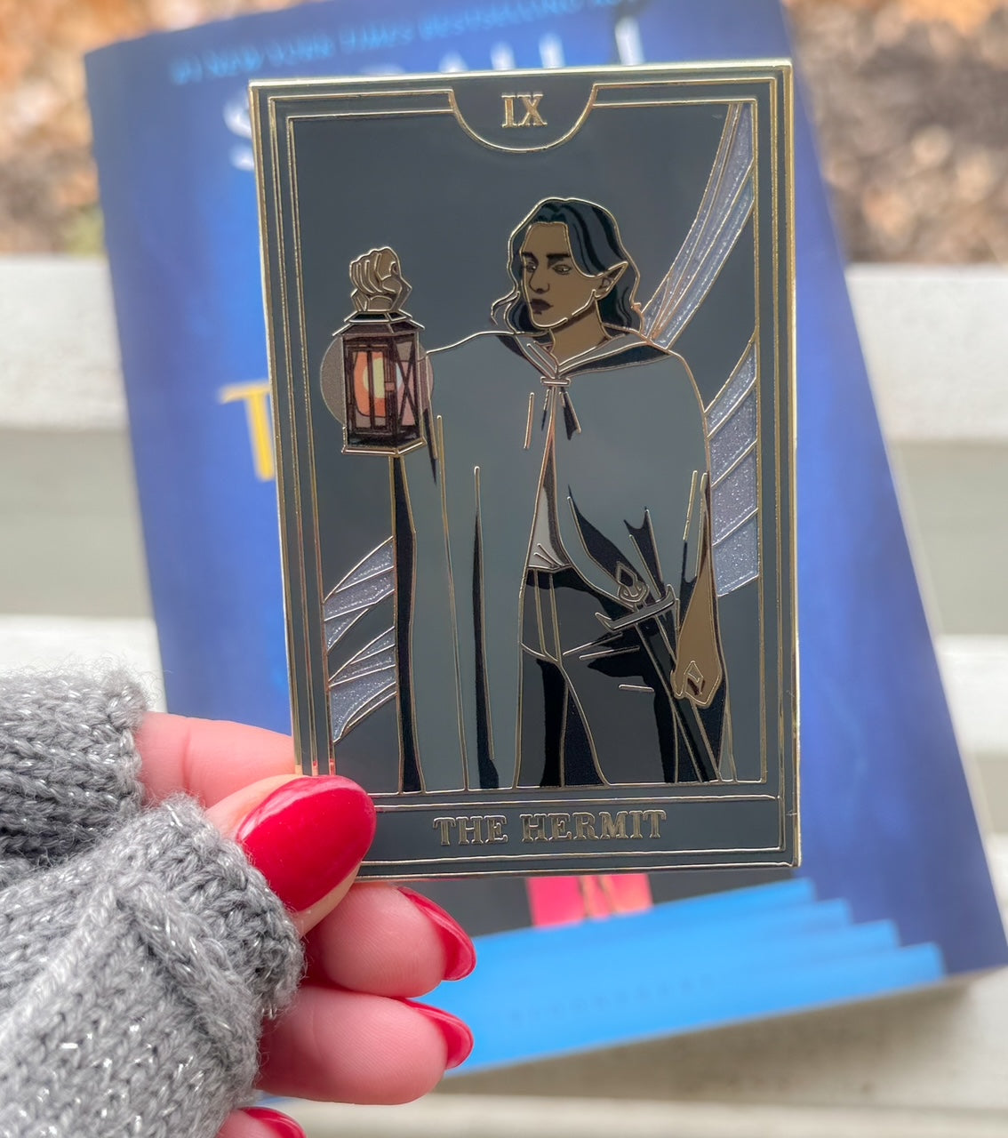 "The Hermit" Tarot Card