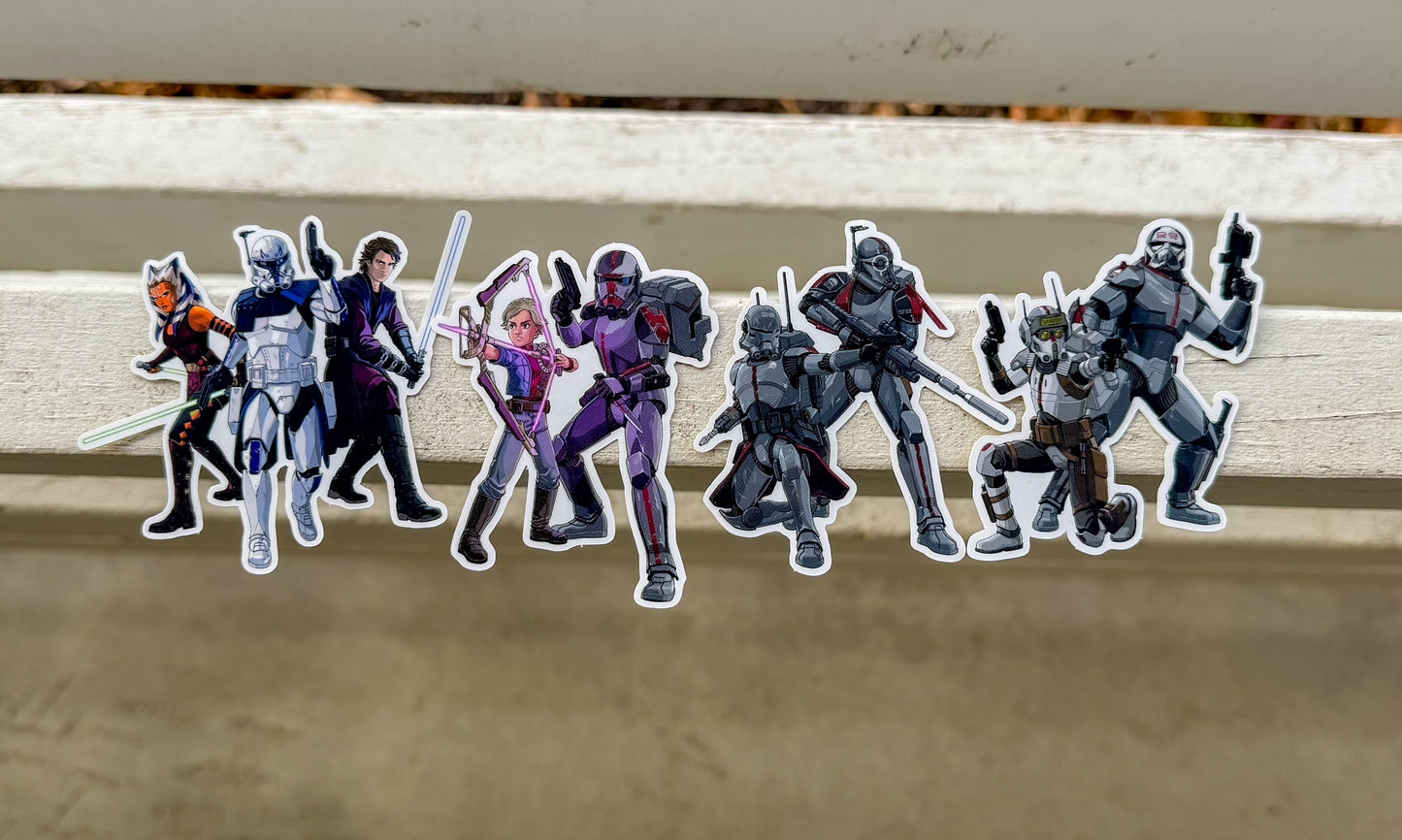 Echo and Crosshair Sticker