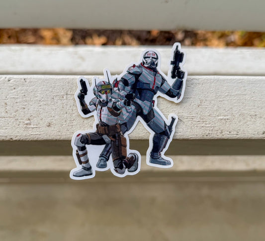 Bad Batch Duo Stickers + Set