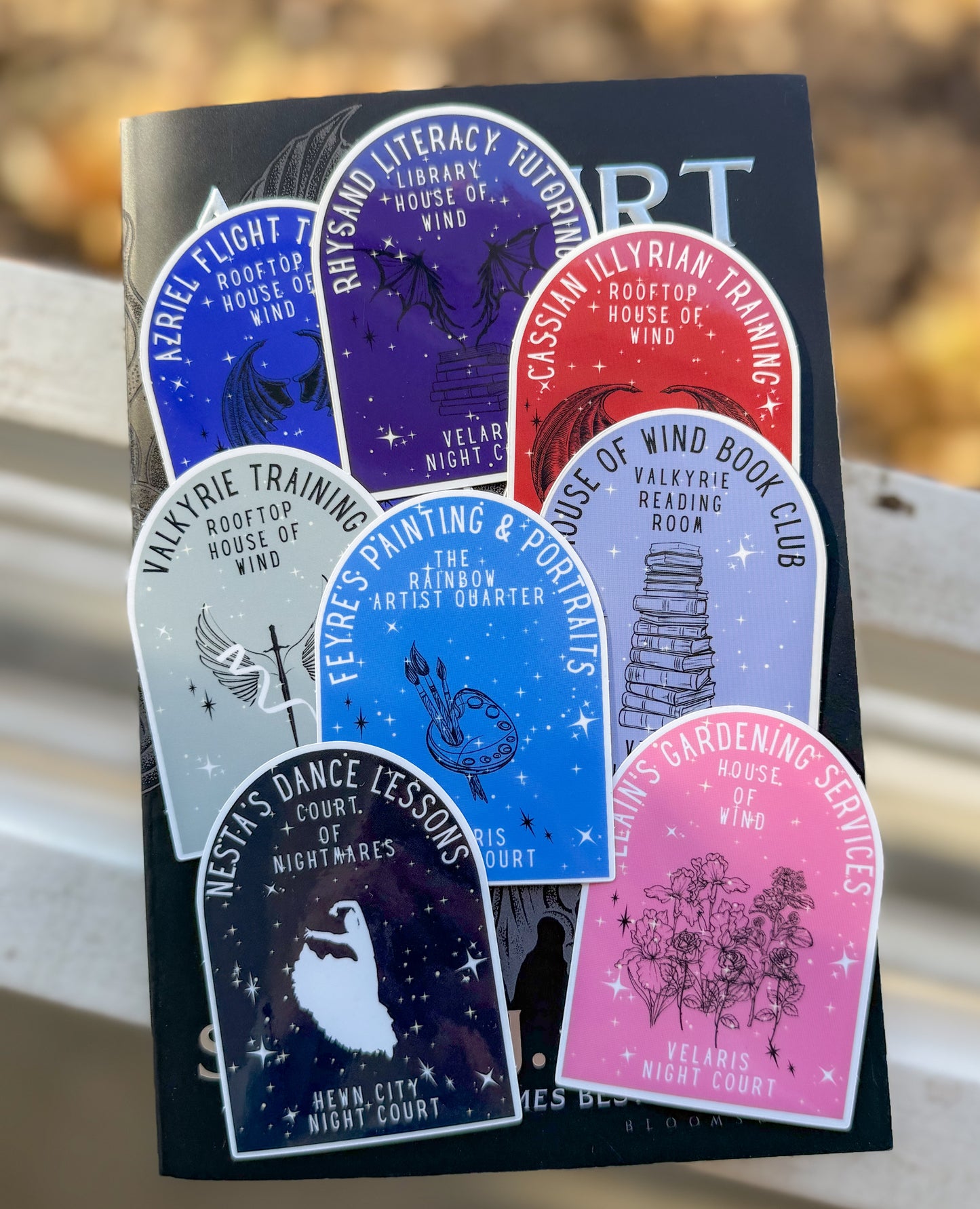House of Wind Book Club Sticker