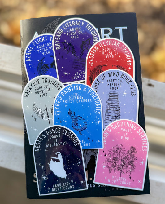 Rhysand Literacy Tutoring Sticker