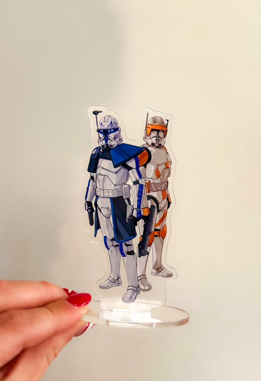 Clones Wars Shelfies