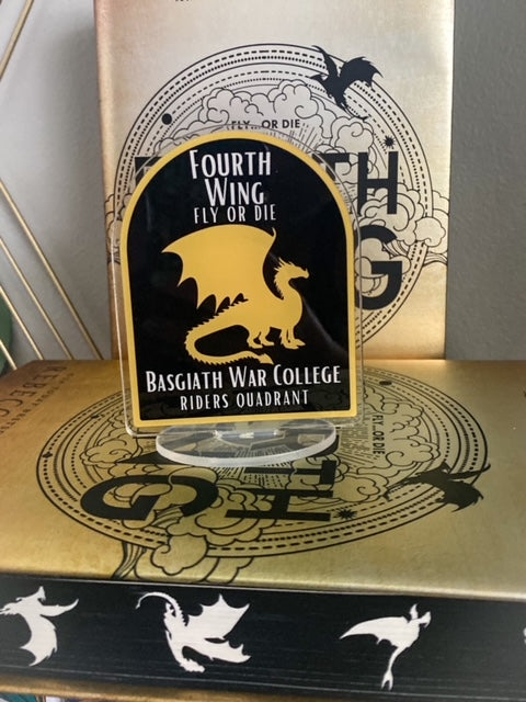 Fourth Wing Shelfie #1