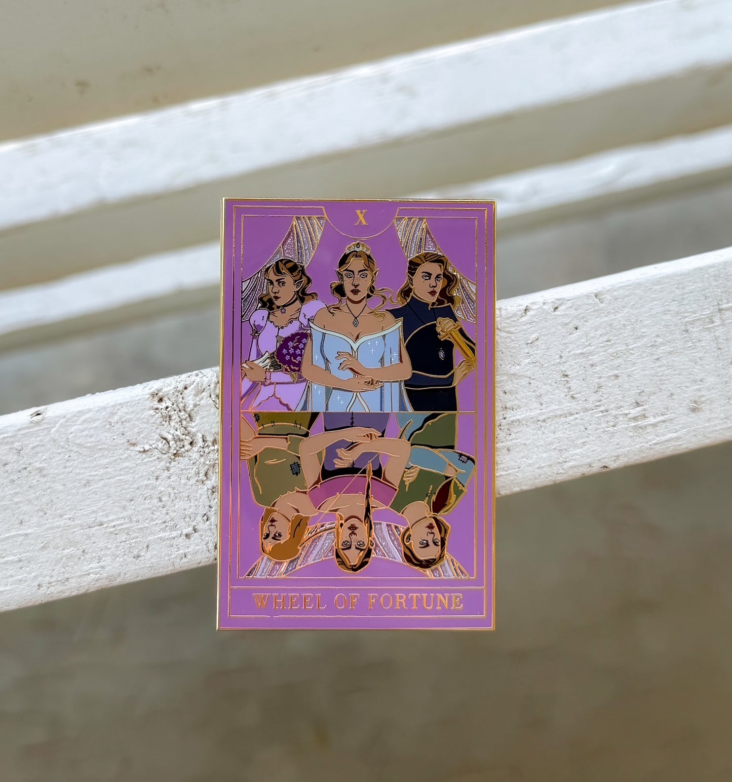 "The Wheel of Fortune" Tarot Card (LOW STOCK)