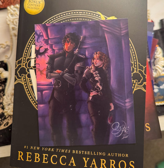 Violence & Xaden Basgiath Print