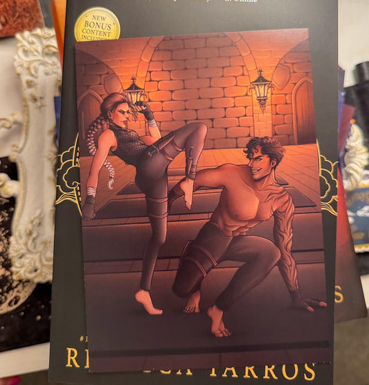 Violet & Xaden Training Print