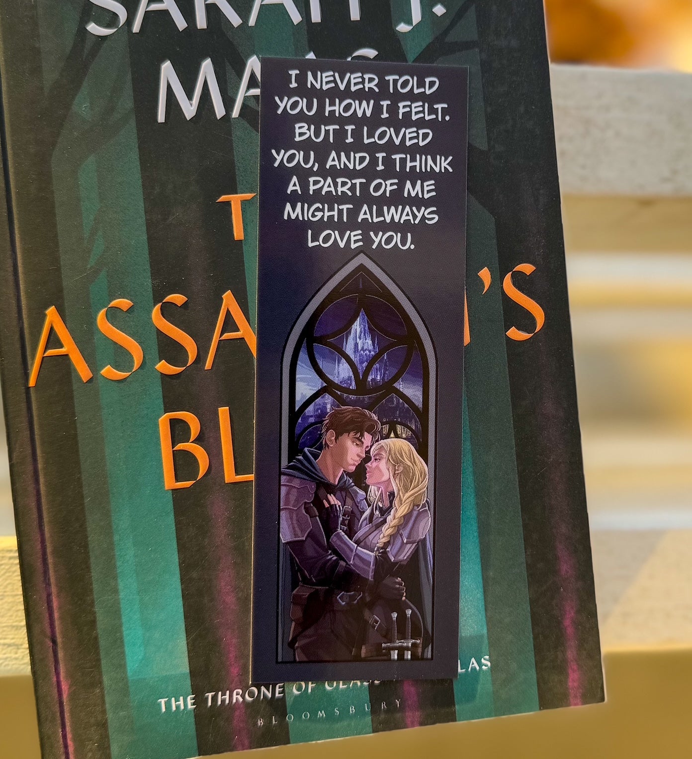 Sam & Celaena Bookmark