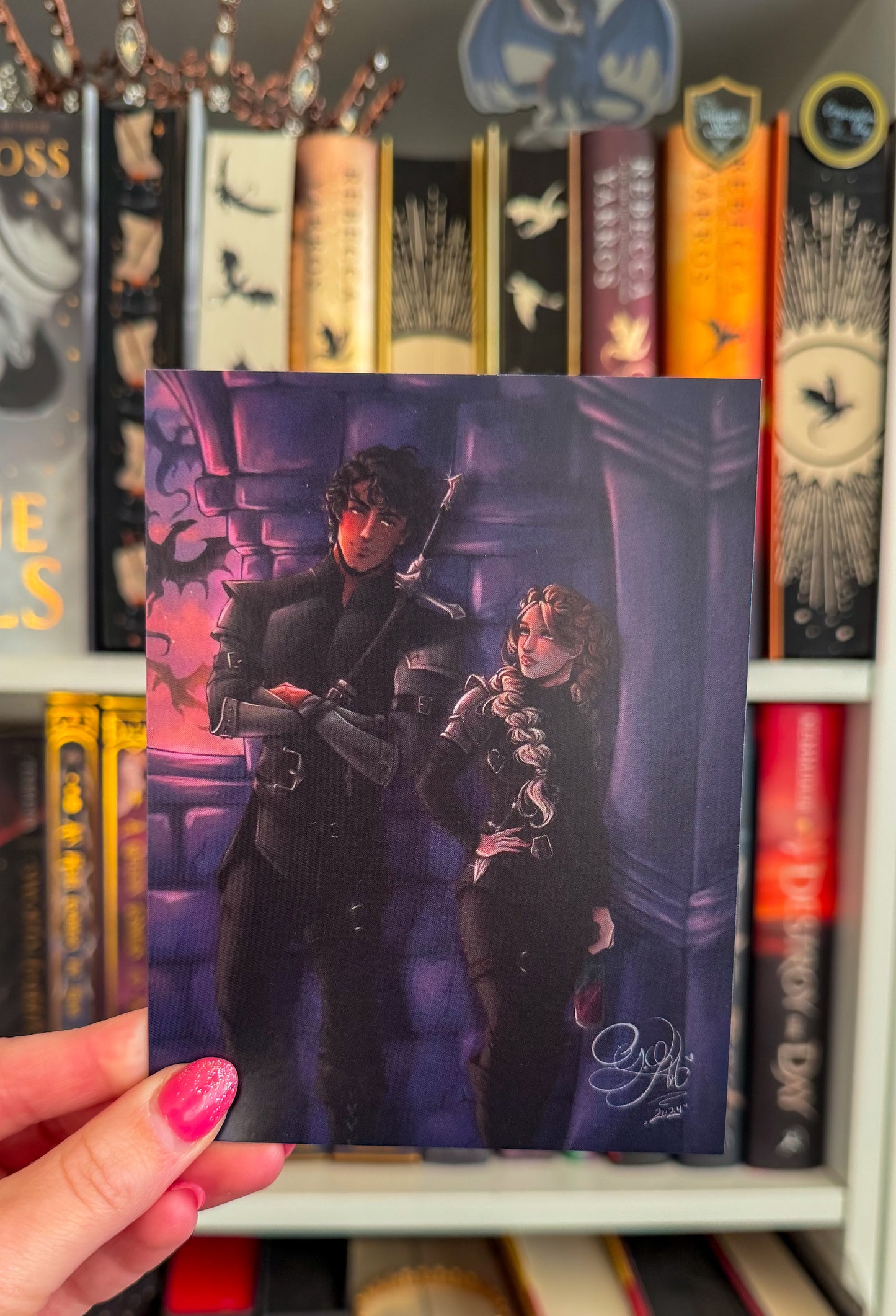 Violence & Xaden Basgiath Print