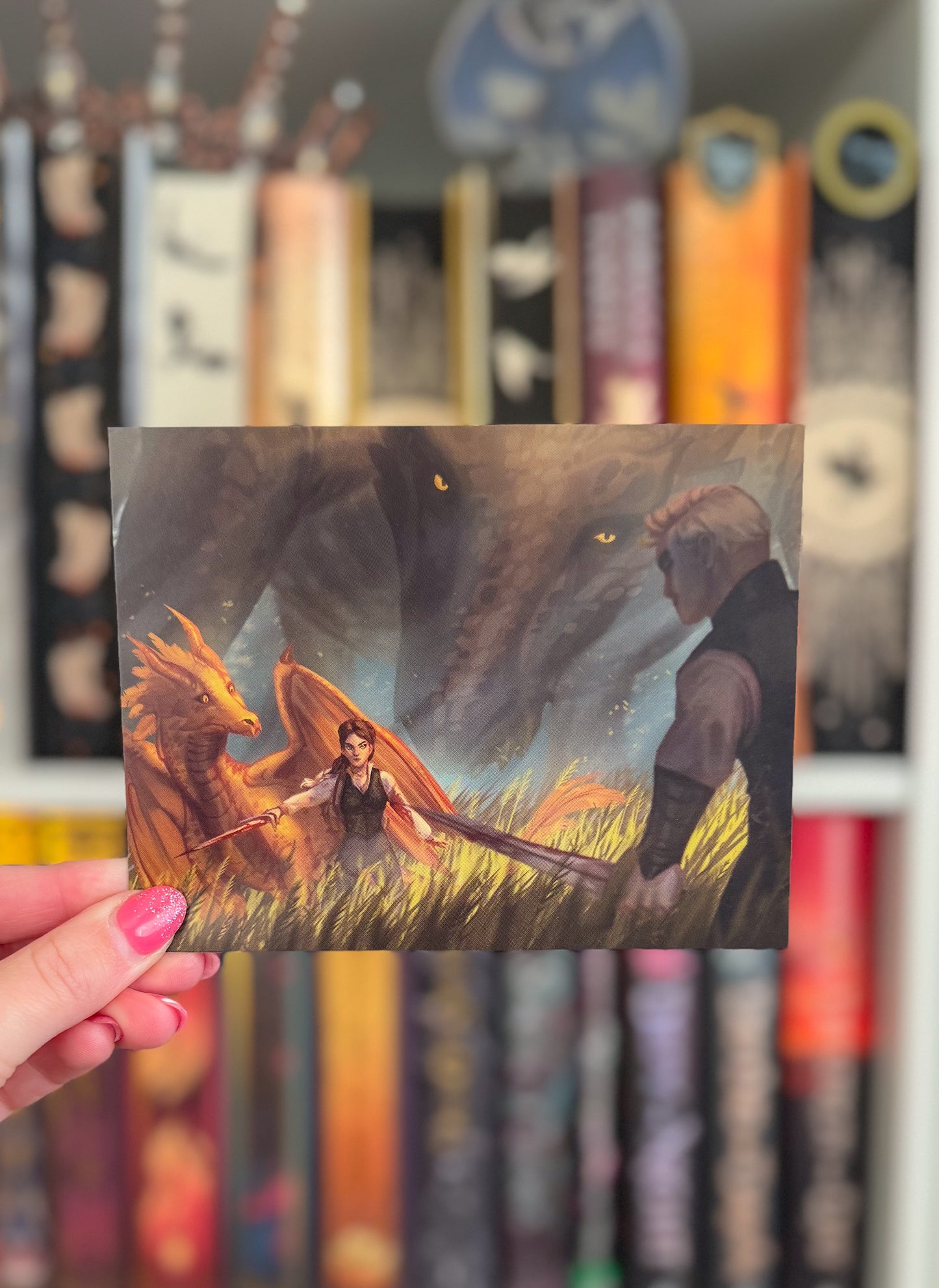 Violet defending Andarna Print