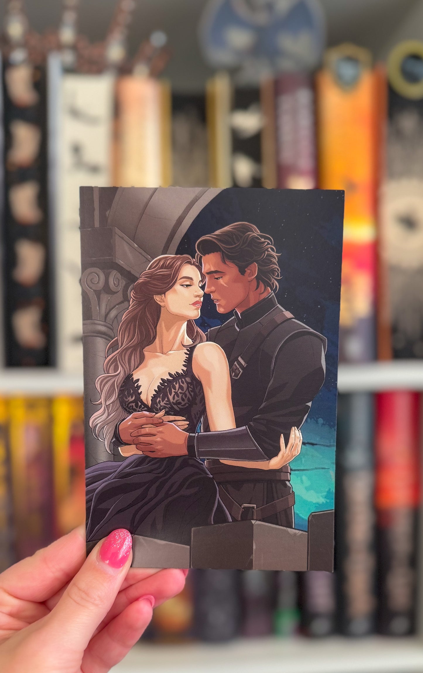 Violet & Xaden Iron Flame Dinner Party Print