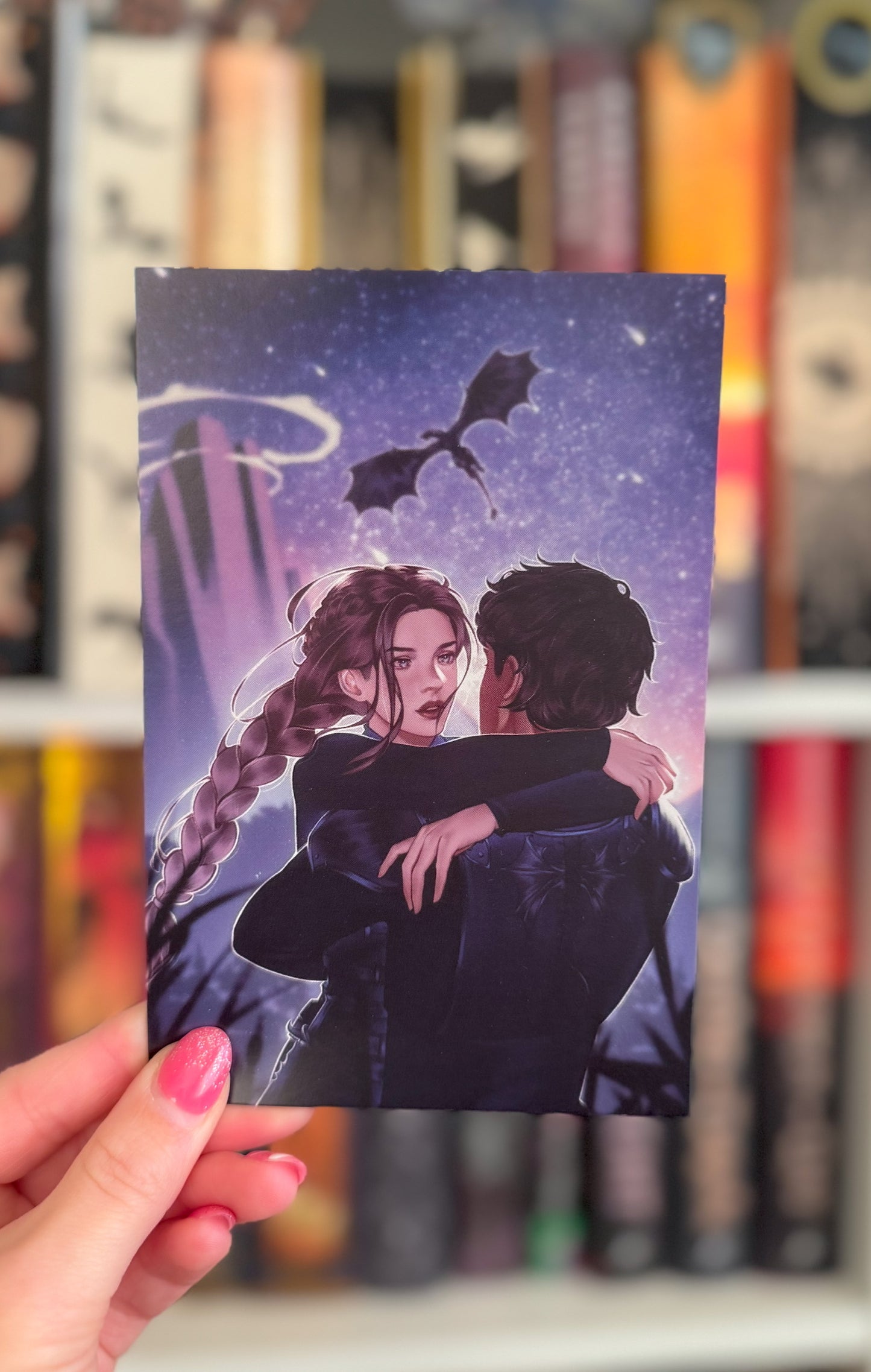 Violet & Xaden Iron Flame Reunion Print