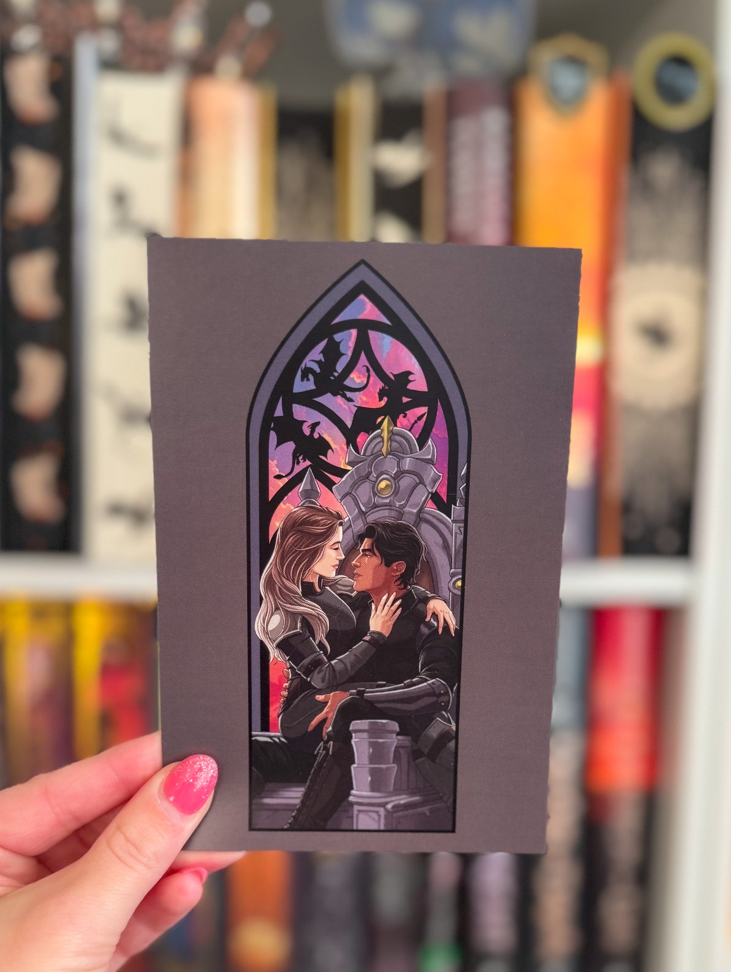 Violet & Xaden Iron Flame Print