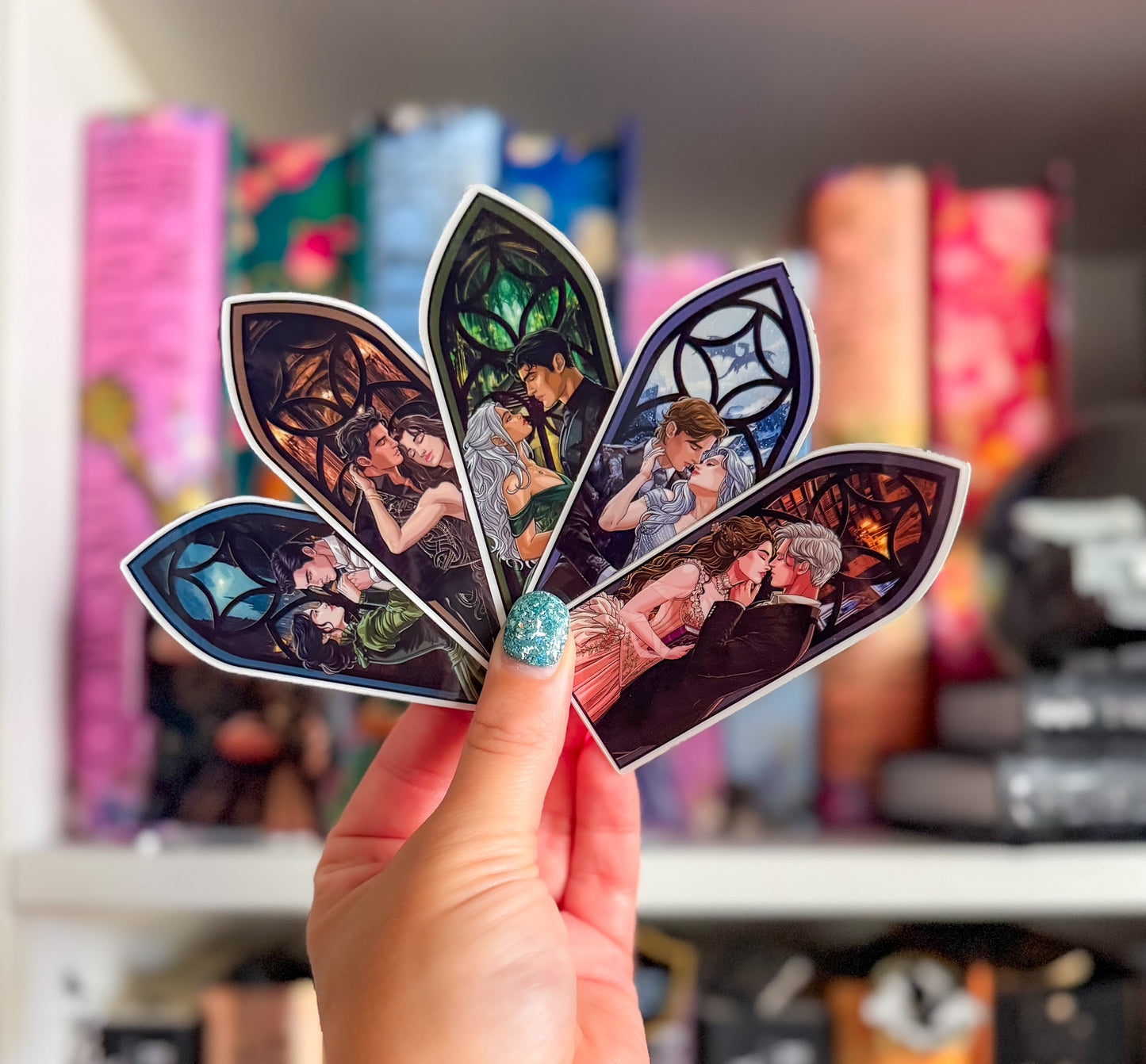 Kerri Maniscalco Window Couples Stickers (NEW!)