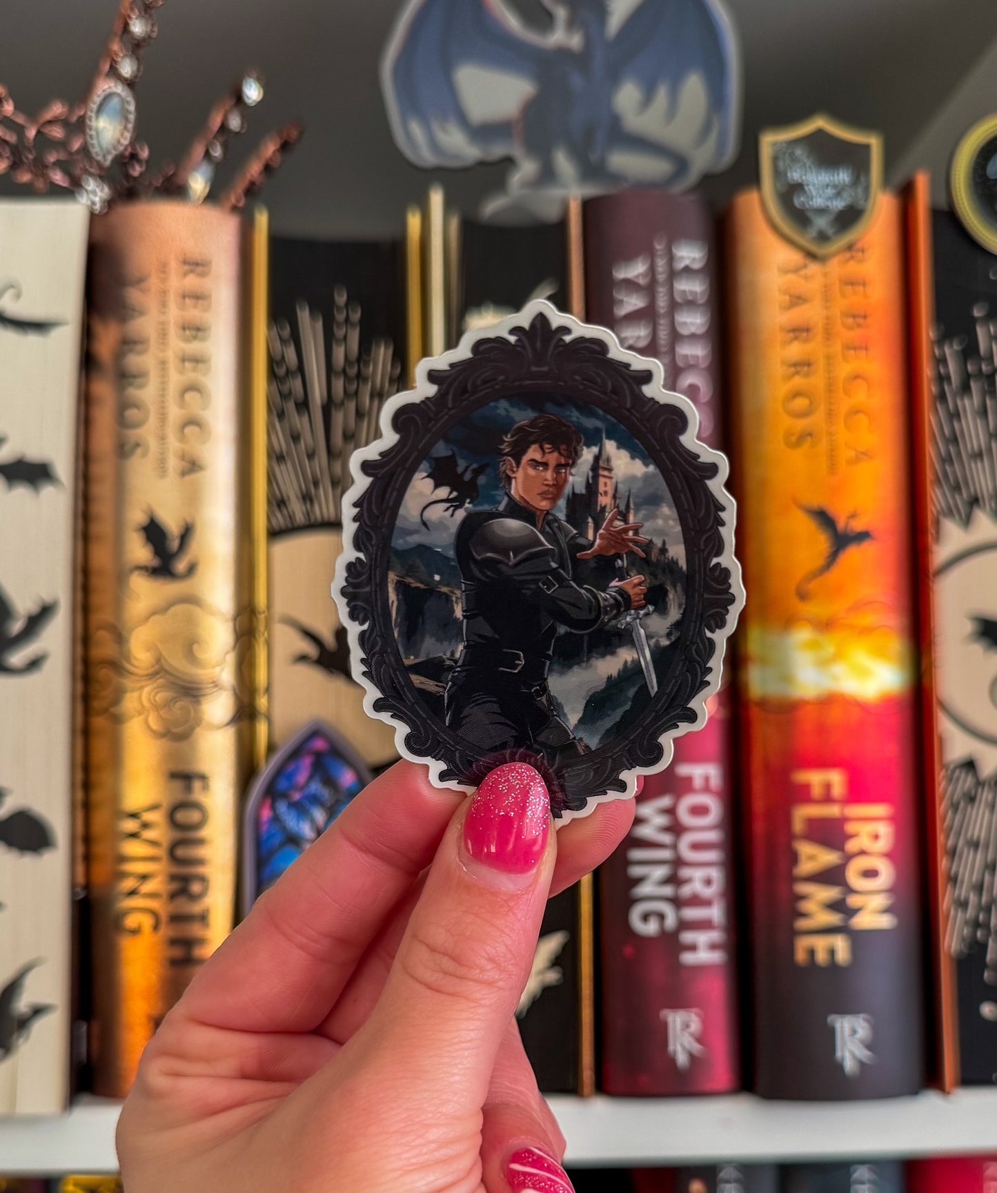 Xaden Portrait Sticker