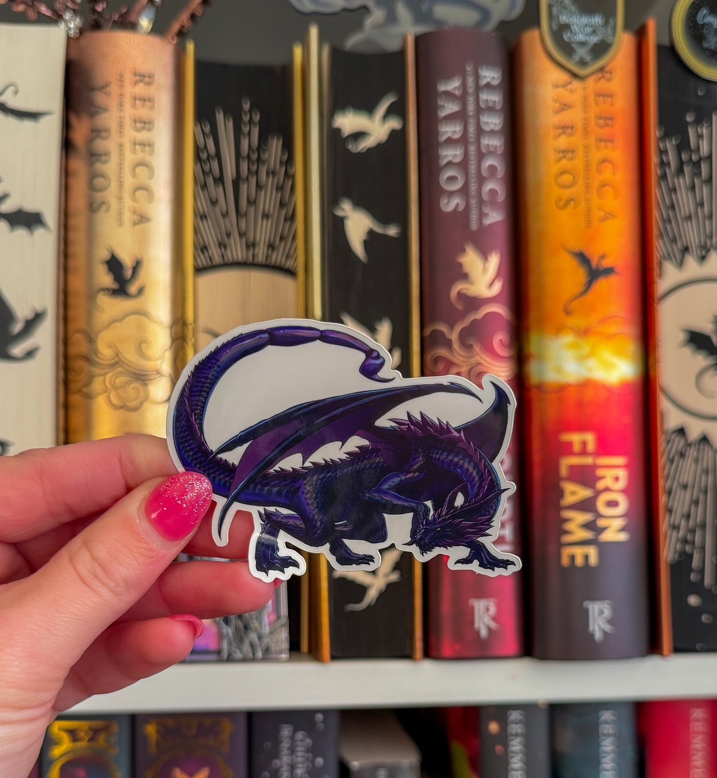 Andarna Iron Flame Dragon Sticker