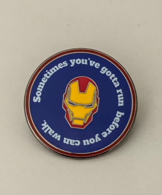 Tony Quote Mini Pin