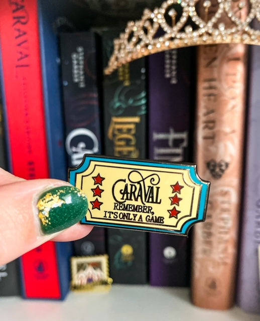 Caraval Ticket Mini Pin
