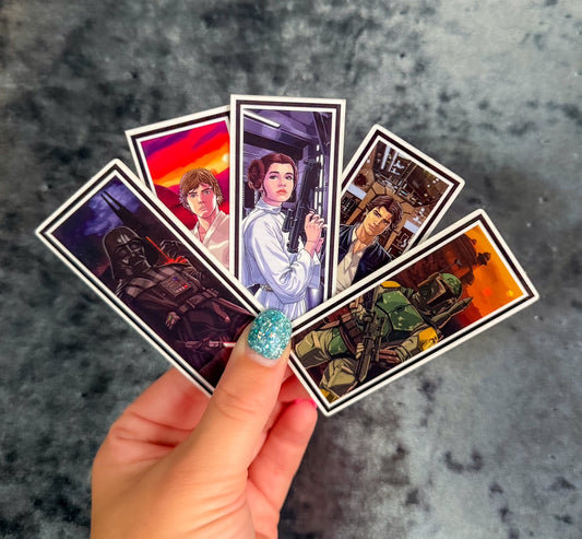 Original Starwars trio Eras Stickers (MORE COMING SOON!)