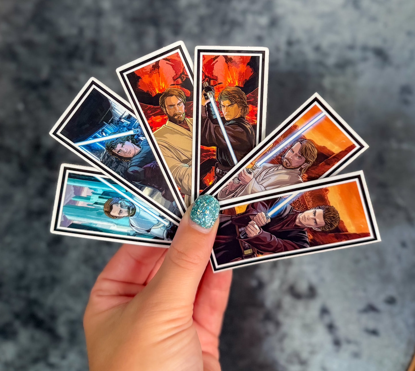 Obi Wan & Anakin Era Stickers (NEW!)
