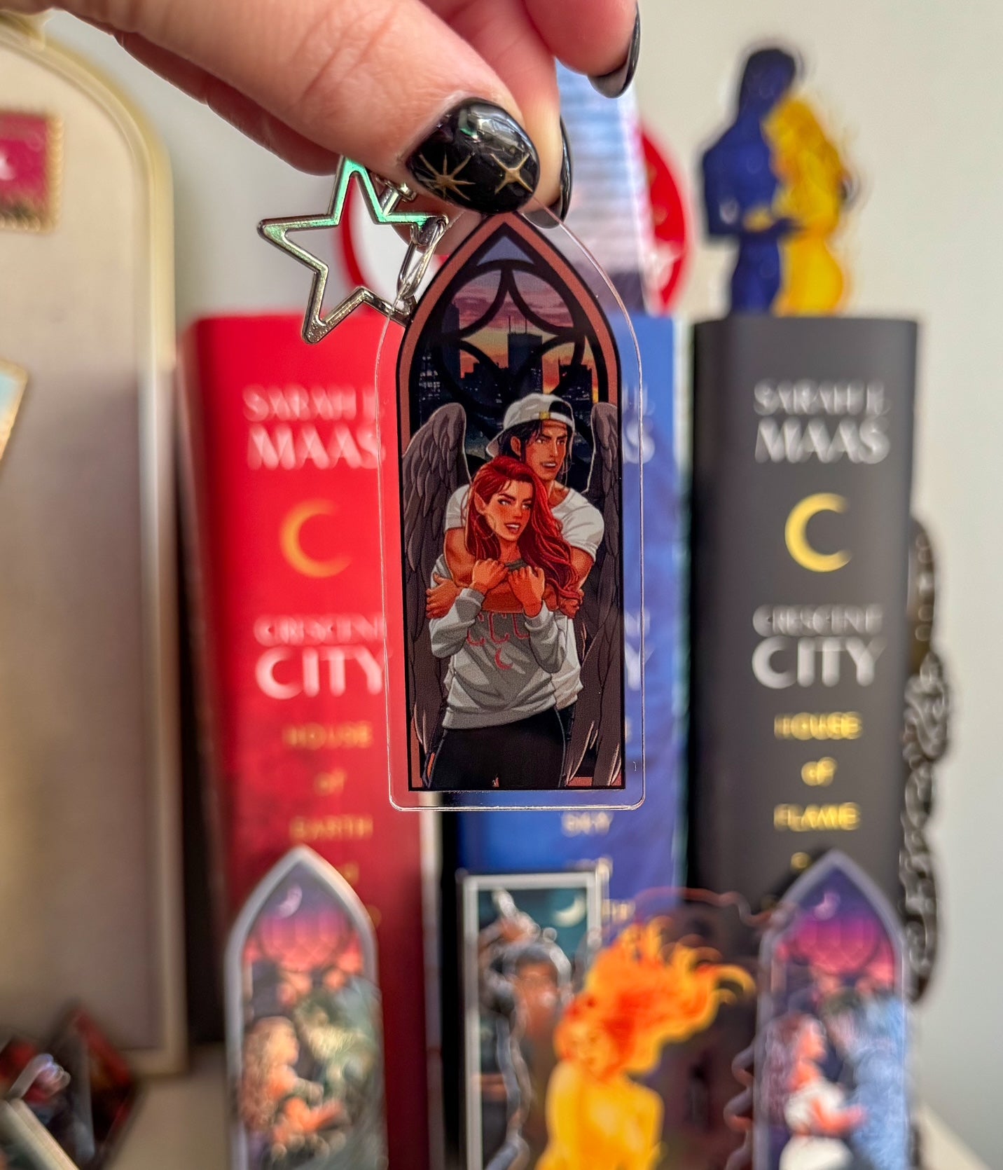 Quinlar Crescent City Window Keychain