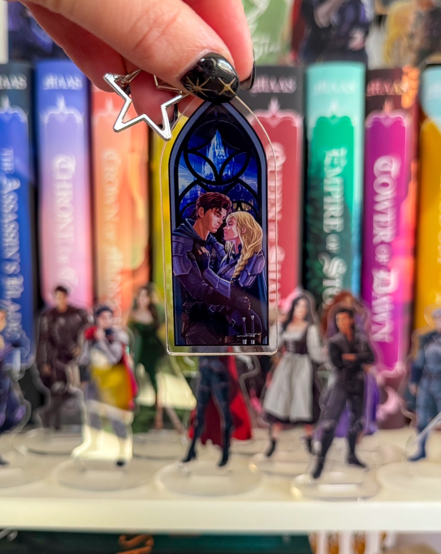 Sam Cortland & Celaena Sardothien Keychain TOG