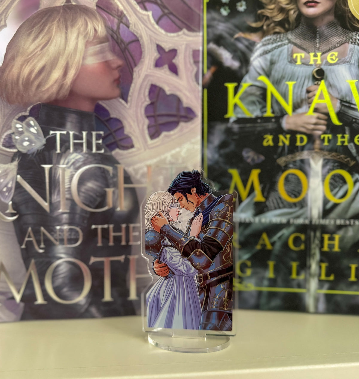 The moth & the knight shelfie