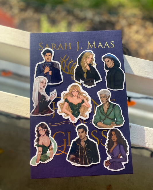 Throne of Glass Stickers