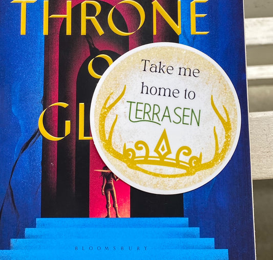 Take me home to Terrasen Sticker