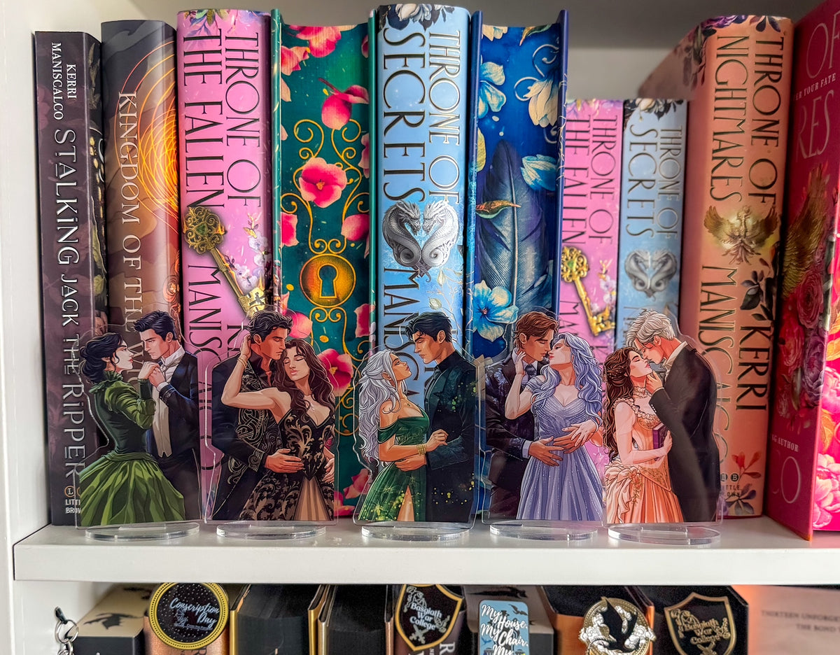 Kerri Maniscalco Book Couple Shelfies (MORE COMING SOON!)