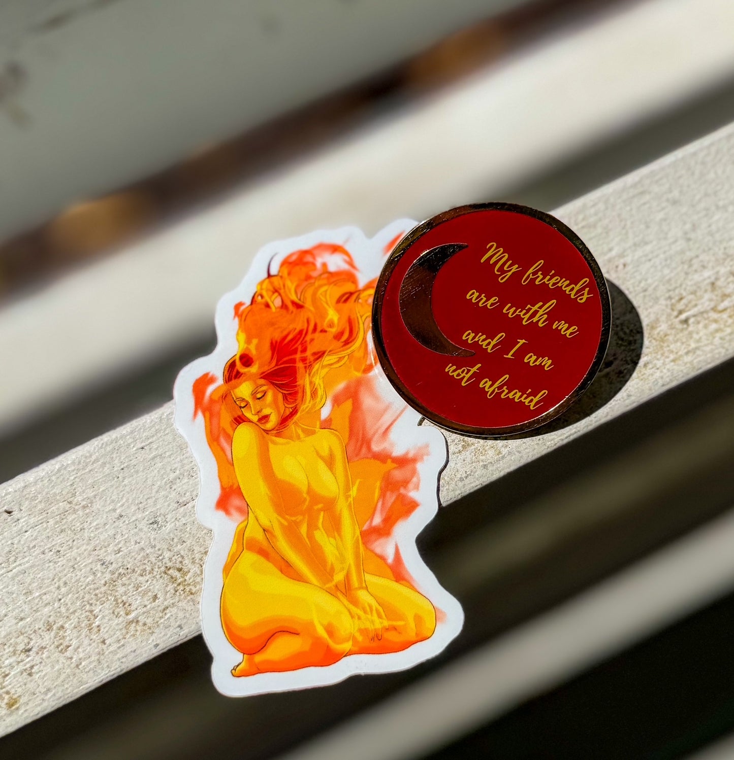 My friends are with me Mini Pin (NEW!)