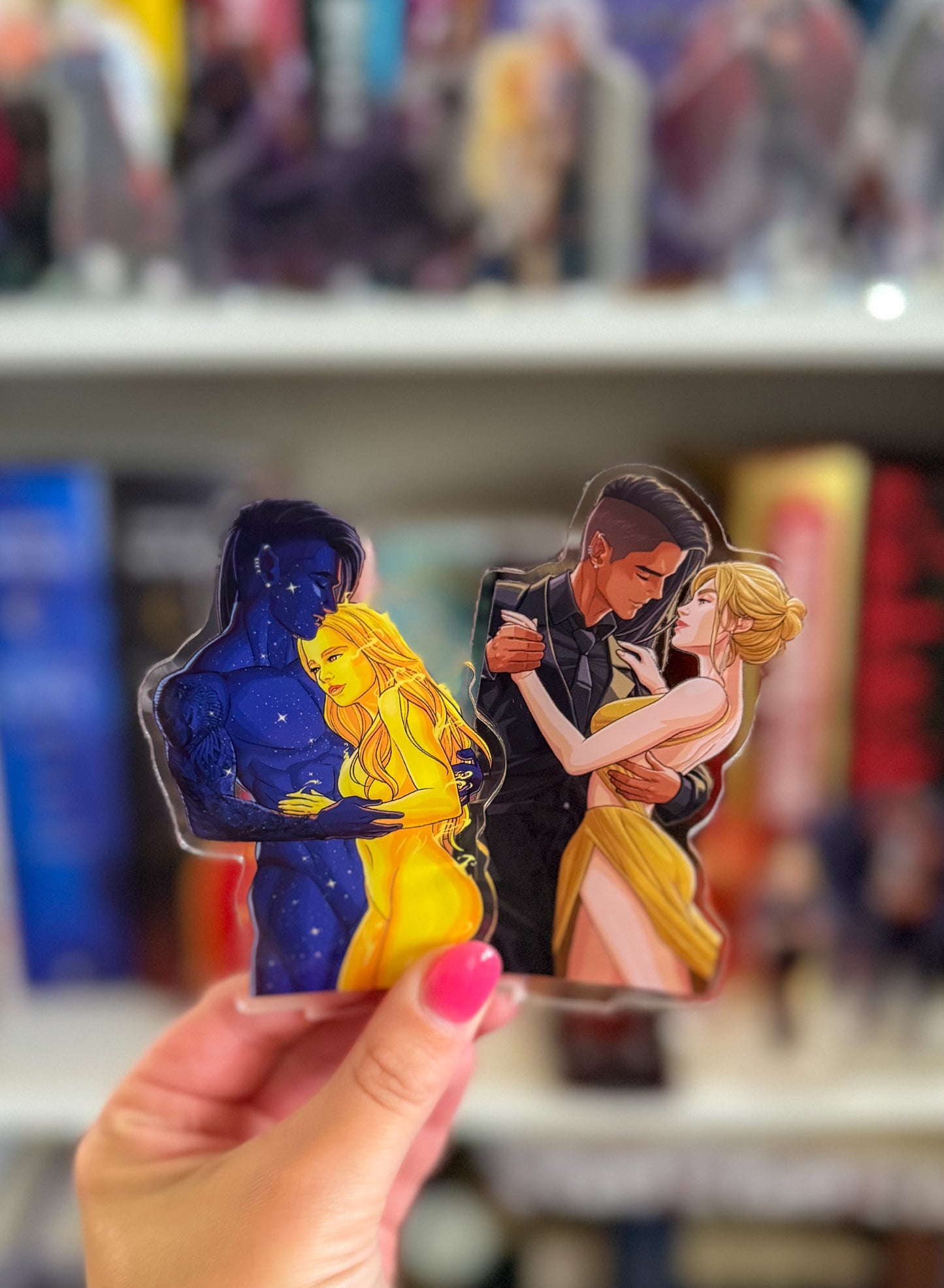 Day/Night (Ruhn/Lidia) Couple Shelfies (NEW!)