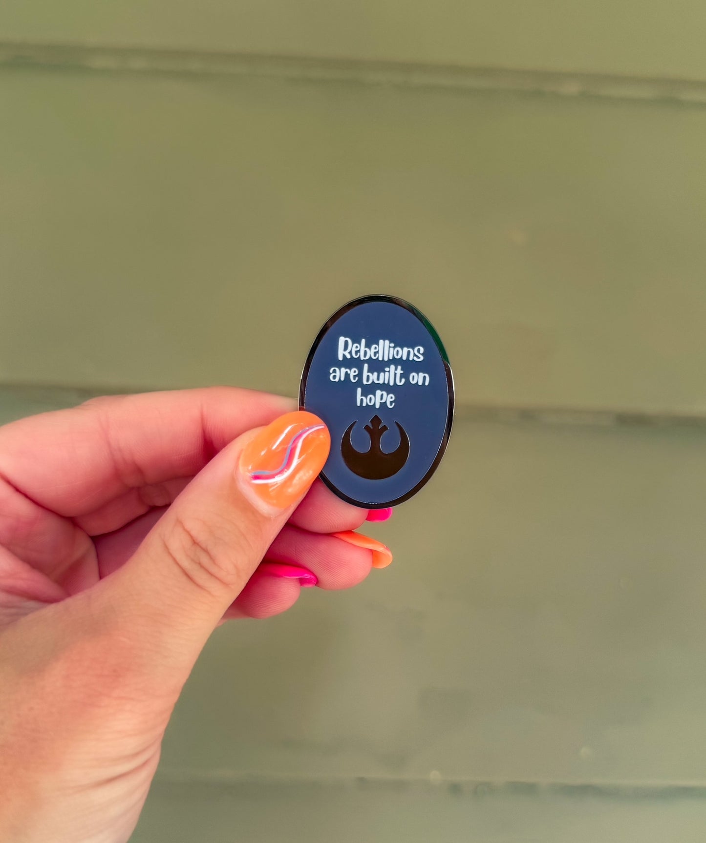 Rebellions are built on hope Andor Mini Pins (COMING SOON!)