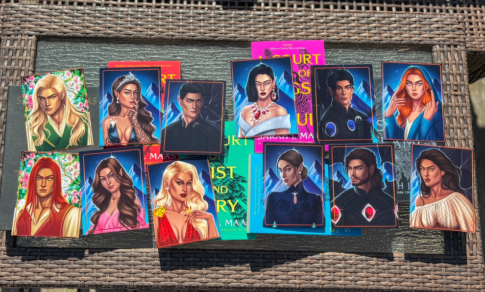 ACOTAR Character Card Pack – Pins of Marvel and Magic