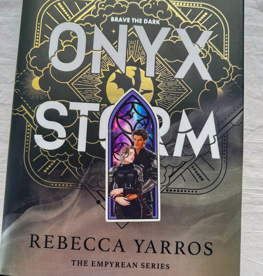 Xaden and Violet Onyx Storm Window Sticker (NEW!)