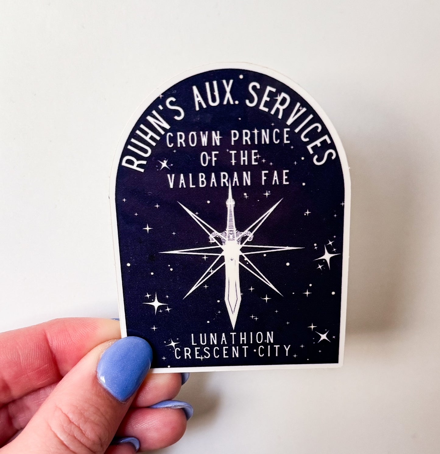 Ruhn's Aux Services Sticker