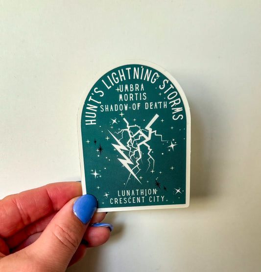 Hunt's Lightning Storms Sticker