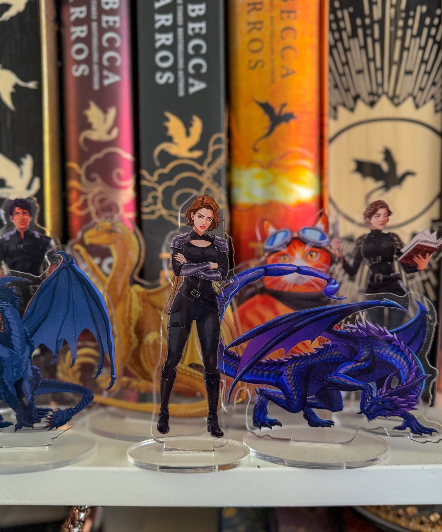 Mira Sorrengail Fourth Wing Shelfie