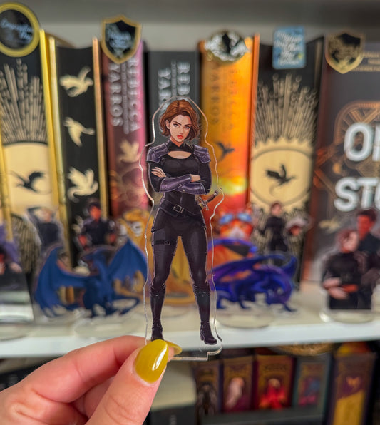 Mira Sorrengail Fourth Wing Shelfie