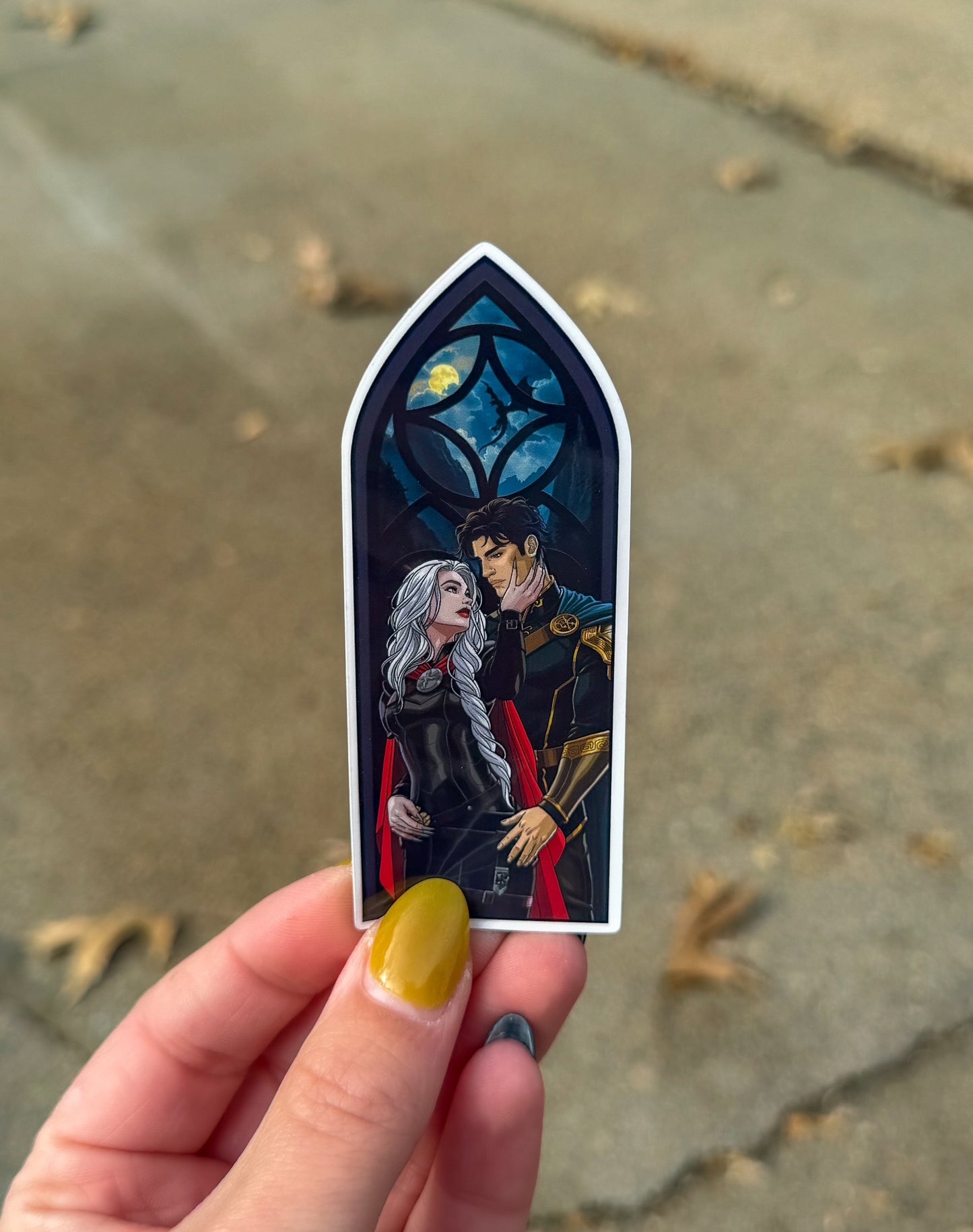 Manorian Window Stickers