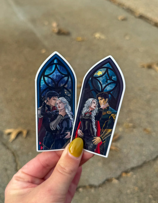 Manorian Window Stickers