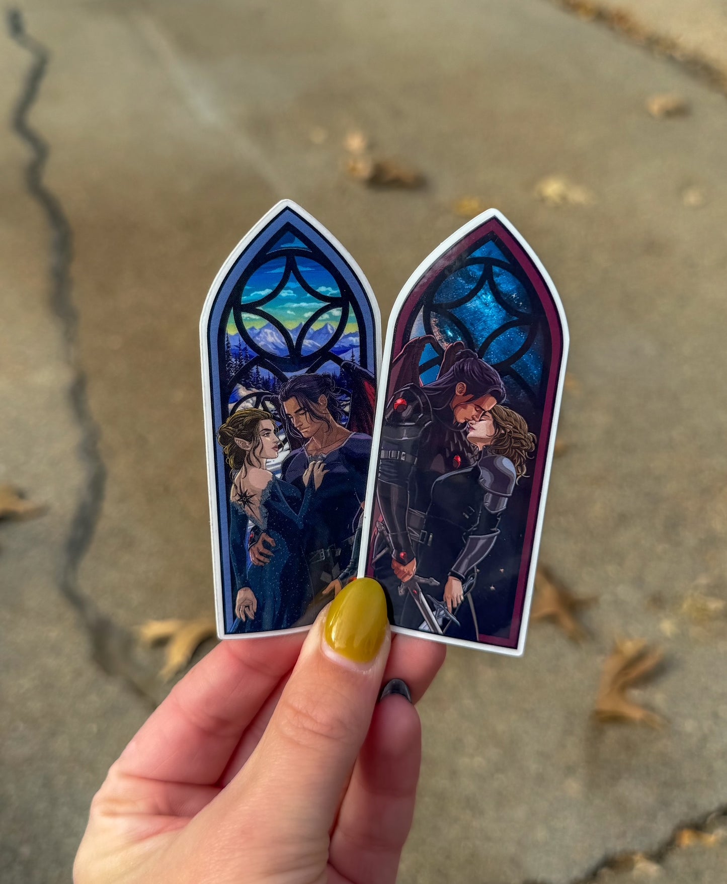 Nesta and Cassian Window Stickers (NEW!)