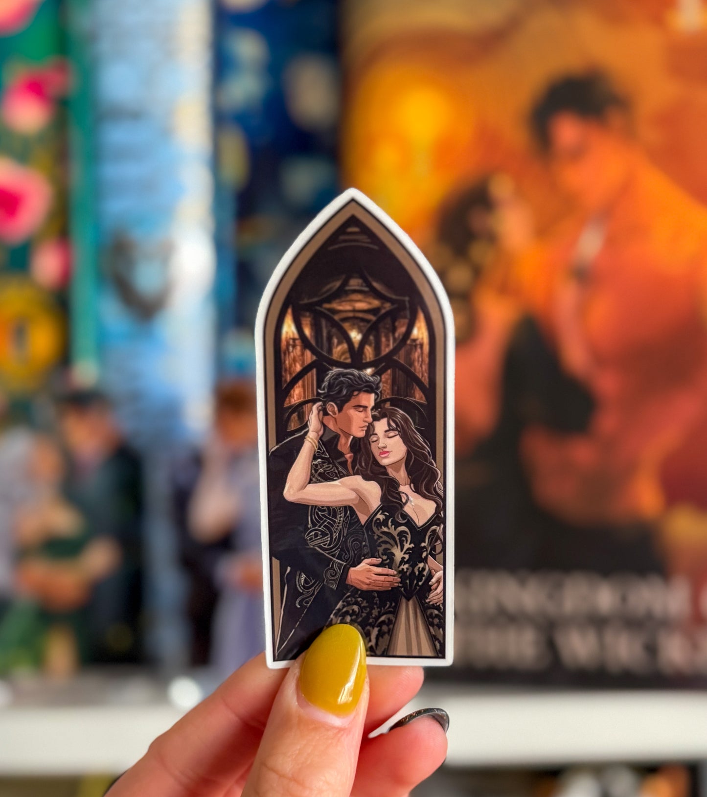 Kerri Maniscalco Window Couples Stickers